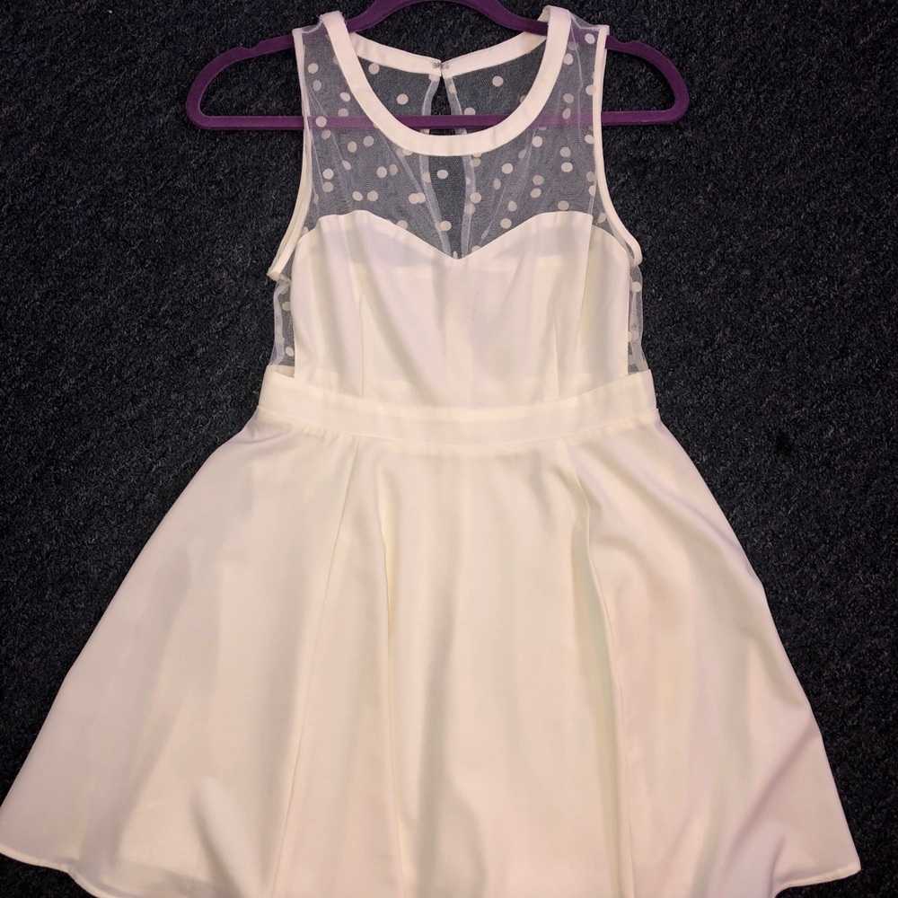 off white  dress